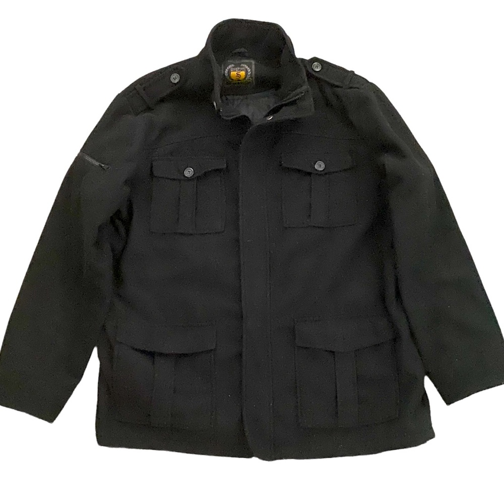 Sportier Wool Blend Coat